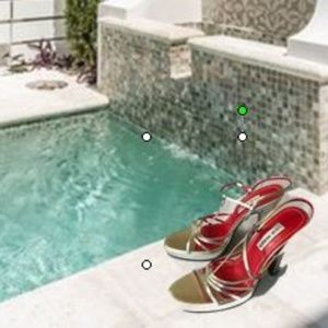 SOLD "Flash Gordonette" Strappy heels Size 9